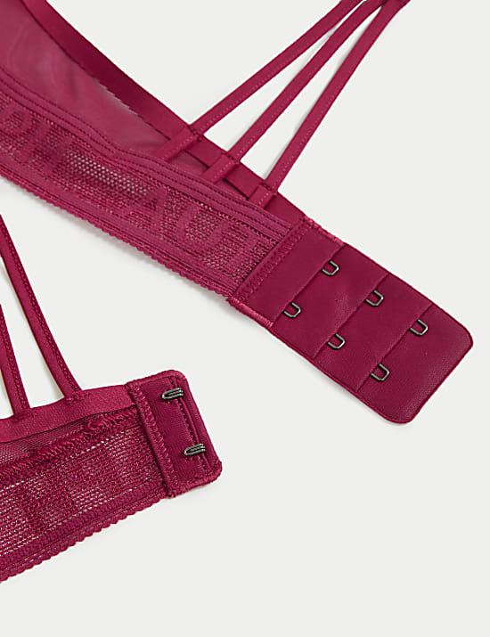 Tivoli Lace Wired Plunge Bra (A-E)