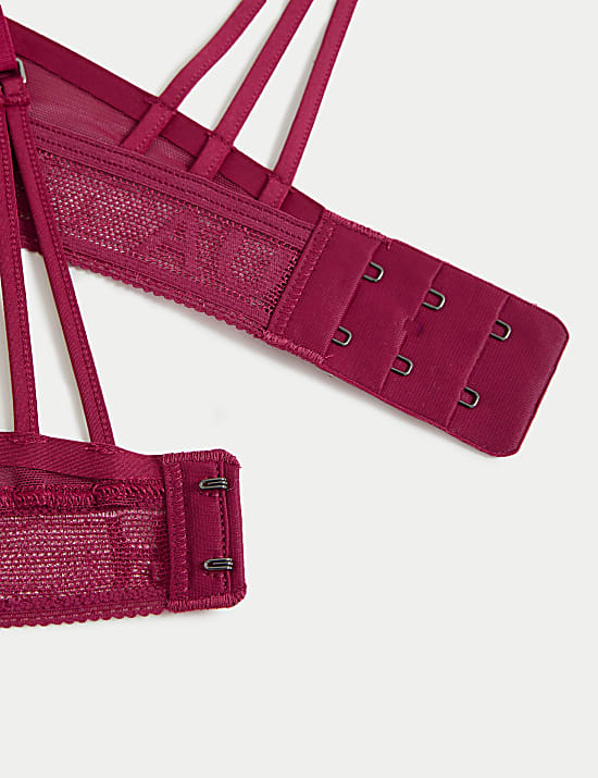 Tivoli Patterned Lace Wired Full Cup Bra (A-E)