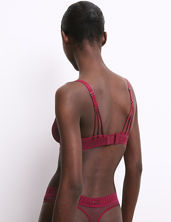 Tivoli Patterned Lace Thong