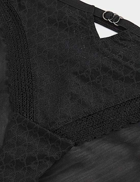 Vienna Lace High Leg Knickers