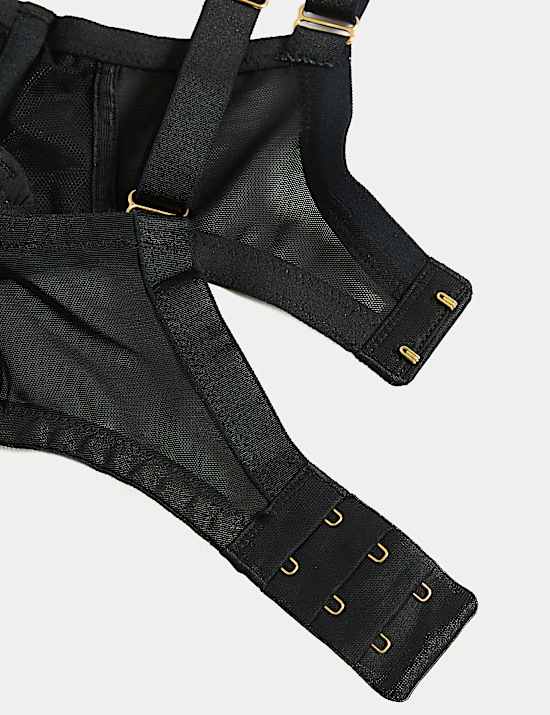 Leon Embroidery Wired Full Cup Bra (F-H)