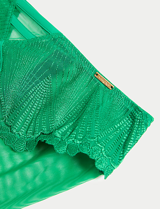 Leon Embroidery High Waisted High Leg Knickers