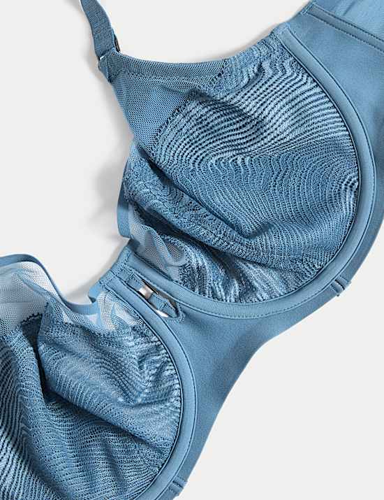 Kyoto-balconette-bh met beugel en kant, voor cupmaten F-H