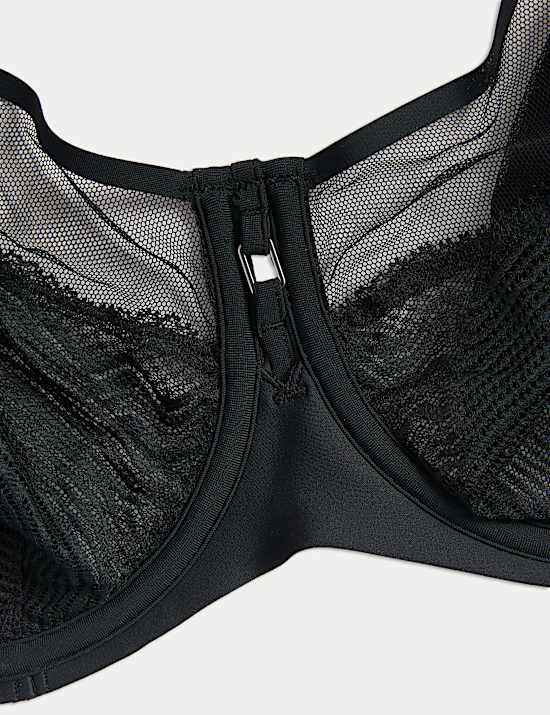 Kyoto Lace Wired Balcony Bra (F-H)