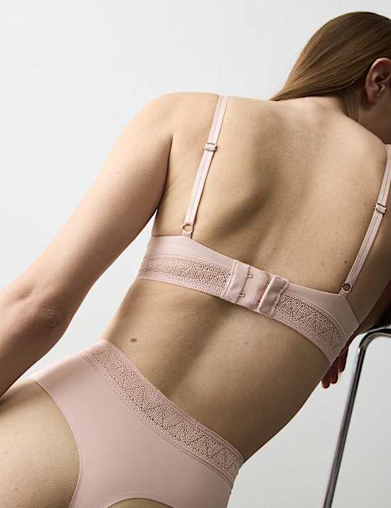 Boston No VPL Microfibre High Waisted Thong