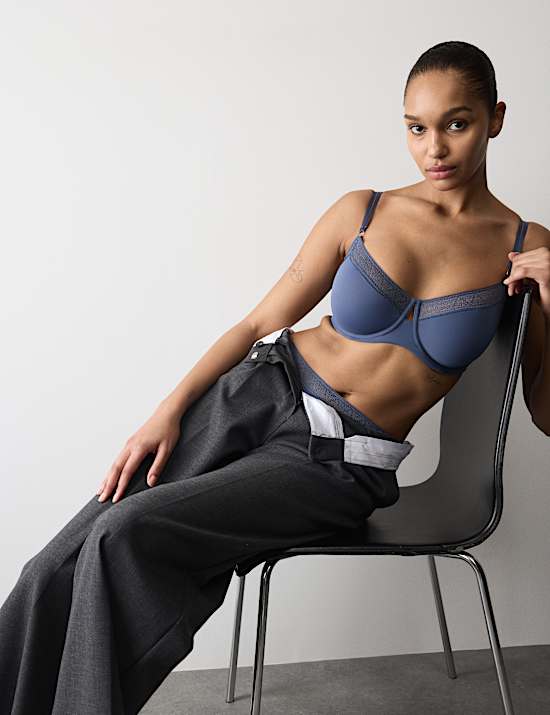 Boston Microfibre Wired Minimiser Bra (C-G)