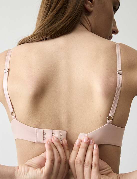 Boston Microfibre Wired Push Up Balcony Bra