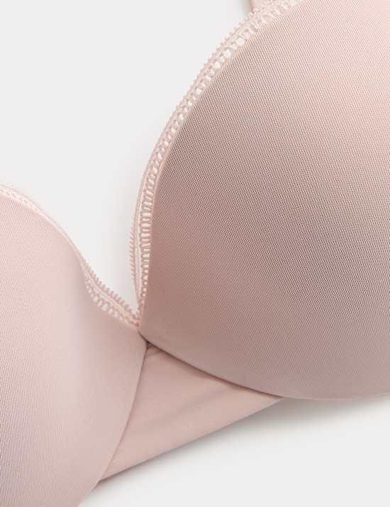 Boston Microfibre Wired Push Up Balcony Bra
