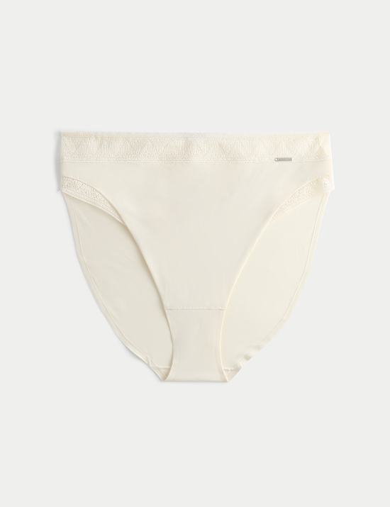 Boston Microfibre No VPL High Leg Knickers