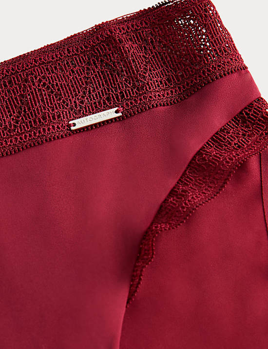 Boston Microfibre No VPL High Leg Knickers