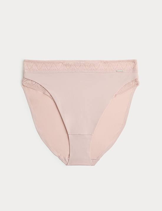 Culottes coupe &eacute;chancr&eacute;e en microfibre Boston sans coutures apparentes