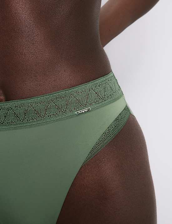 Boston Microfibre No VPL High Leg Knickers