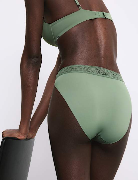 Boston Microfibre No VPL High Leg Knickers