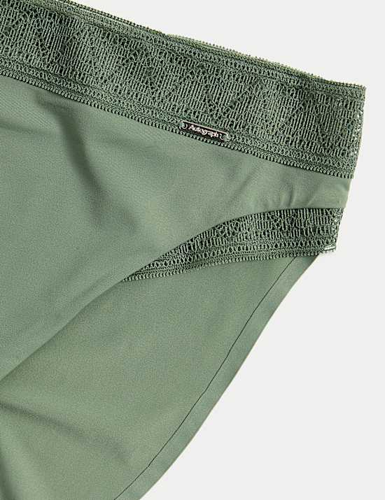 Boston Microfibre No VPL High Leg Knickers