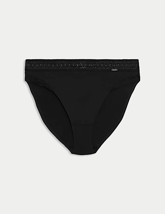 Boston Microfibre No VPL High Leg Knickers