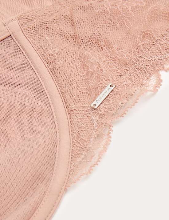 Krajková podprsenka Murcia s polovičním košíčkem a kosticemi (vel. F–H)