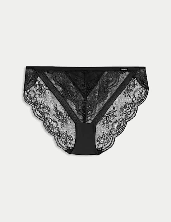 Murcia Lace High Leg Knickers