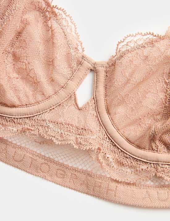 Murcia Lace Wired Longline Balcony Bra (A-E)