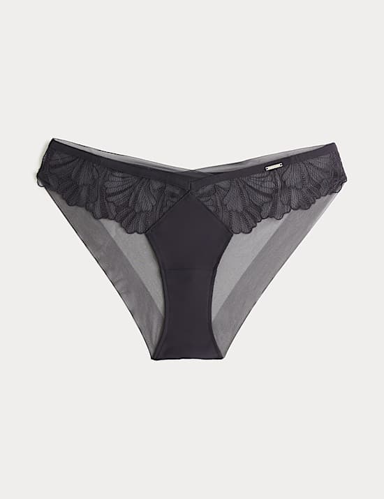 Monaco Embroidery Brazilian Knickers