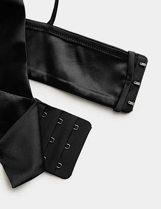 Black Label Satin Bralette