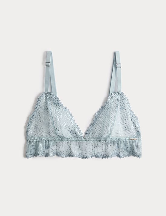 Florence Embroidery Non Wired Bralette (A-E)