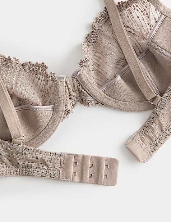 חזיית בלקונט Florence עם רבע קאפ ורקמה (מידות A-E)