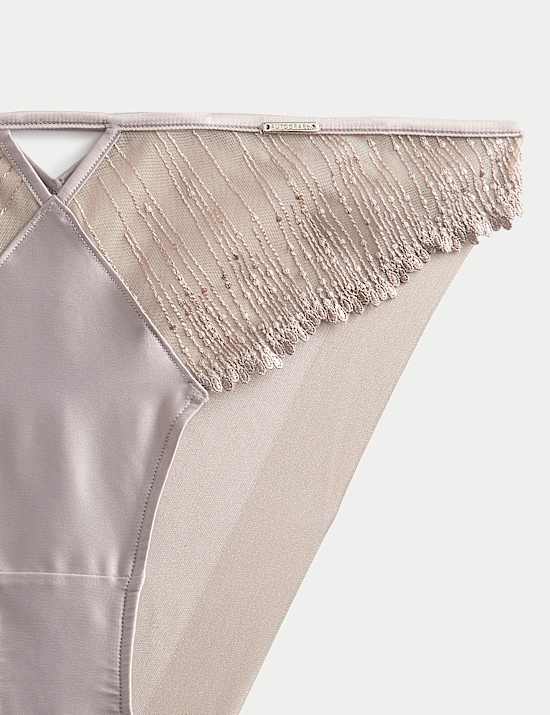Florence Embroidery High Leg Knickers