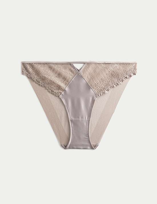 Florence Embroidery High Leg Knickers