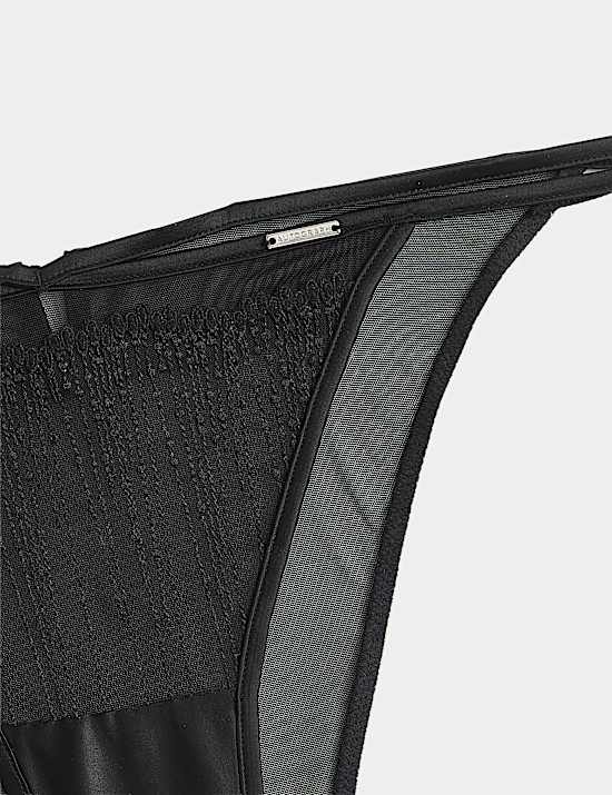 Florence Embroidery Tanga Brazilian Knickers