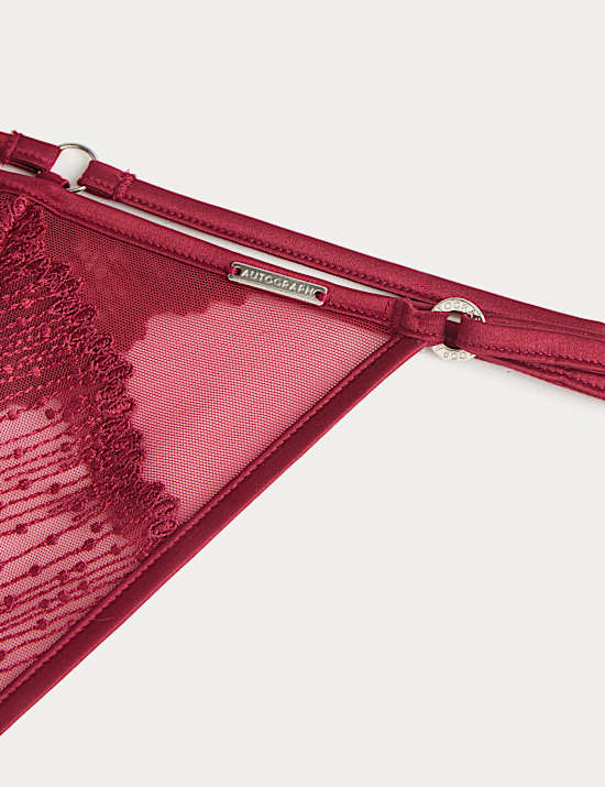 Florence Embroidery Tanga Thong