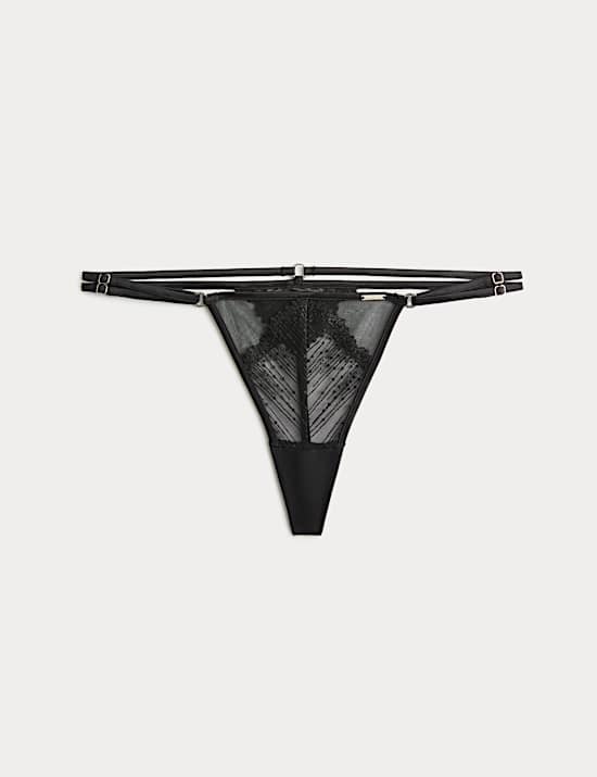 Florence Embroidery Tanga Thong