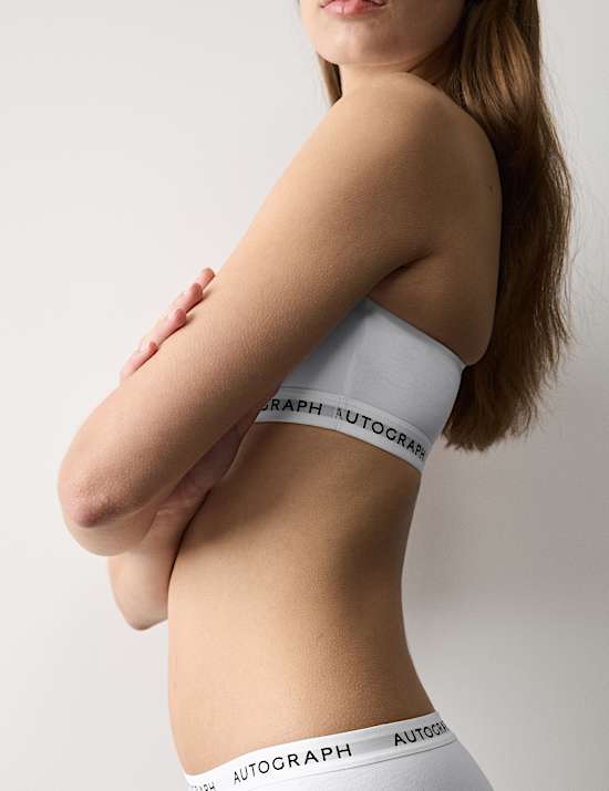 Lille Supima&trade; Cotton Non Wired Crop Top