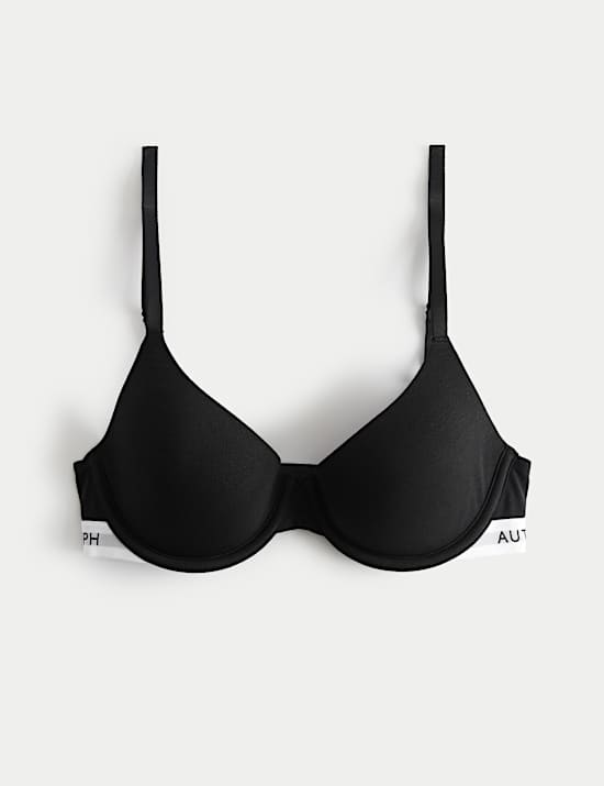 Lille Supima&trade; Cotton Wired Demi Cup Bra (A-E)