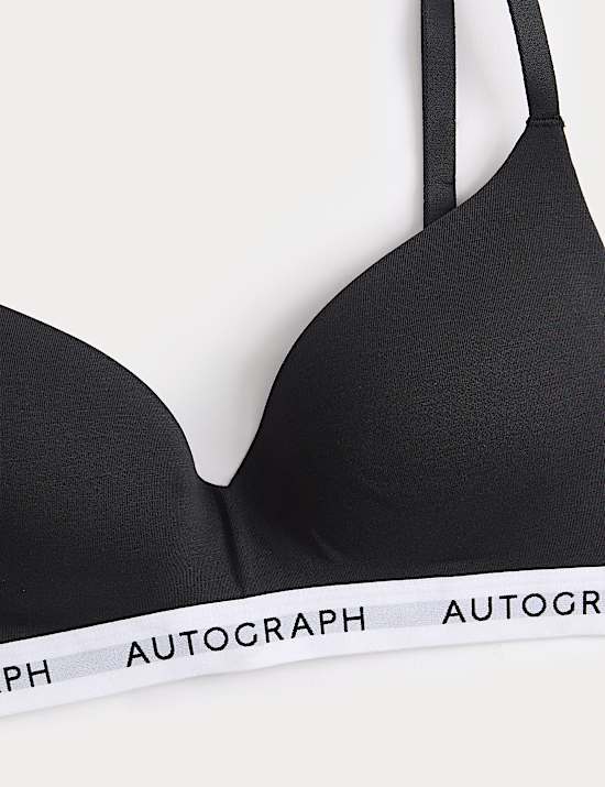 Lille Supima&trade; Cotton Non Wired Plunge Bra (A-E)