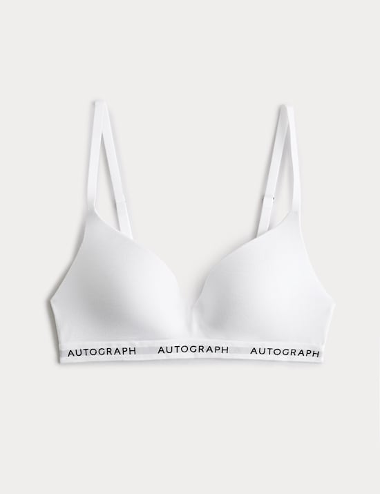 Lille Supima&trade; Cotton Non Wired Plunge Bra (A-E)