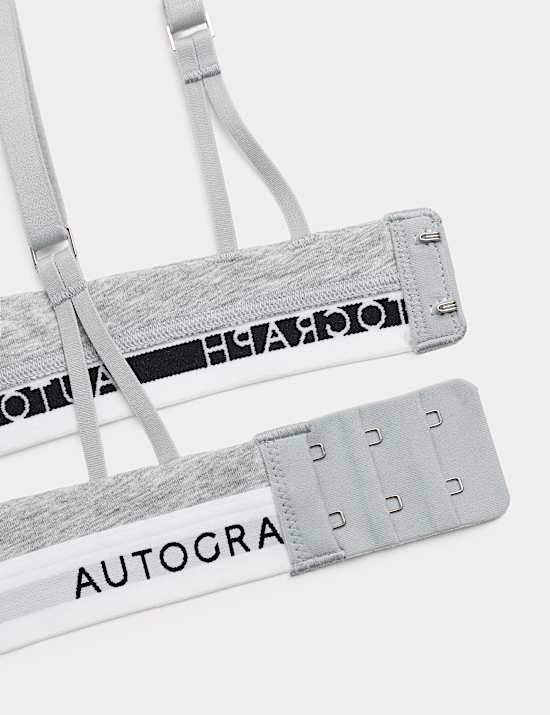 Lille Cotton Rich Wired Demi Cup Bra (A-E)