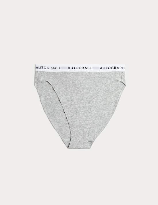 Culotte Lille coupe &eacute;chancr&eacute;e taille haute en coton