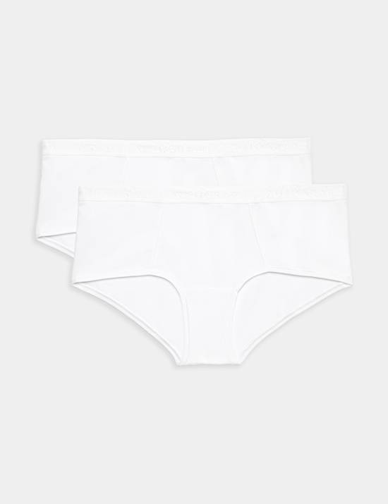 2 Pack Lille Low Rise Knicker Shorts
