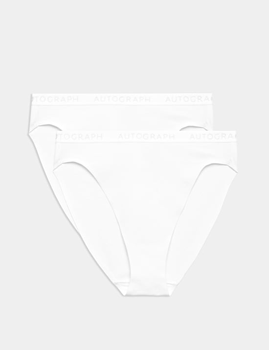 2 Pack Lille Supima Cotton High Leg Knickers