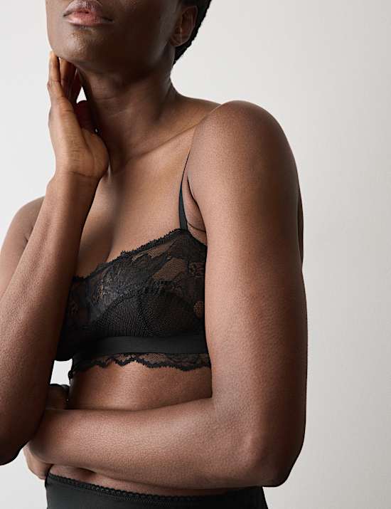 Savannah Lace Non Wired Bralette