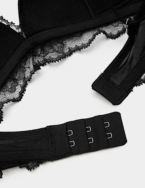 Savannah Lace Non Wired Plunge Bra (A-E)