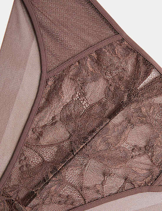 Savannah Slips mit hoch ausgeschnittenem Bein