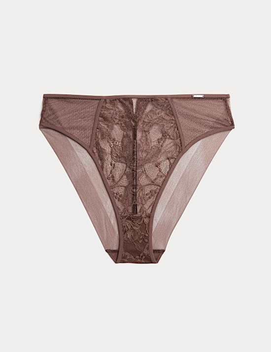 Savannah Slips mit hoch ausgeschnittenem Bein