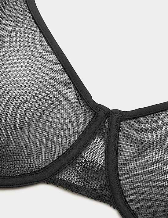 Savannah Lace Non Pad Wired Demi Bra F+