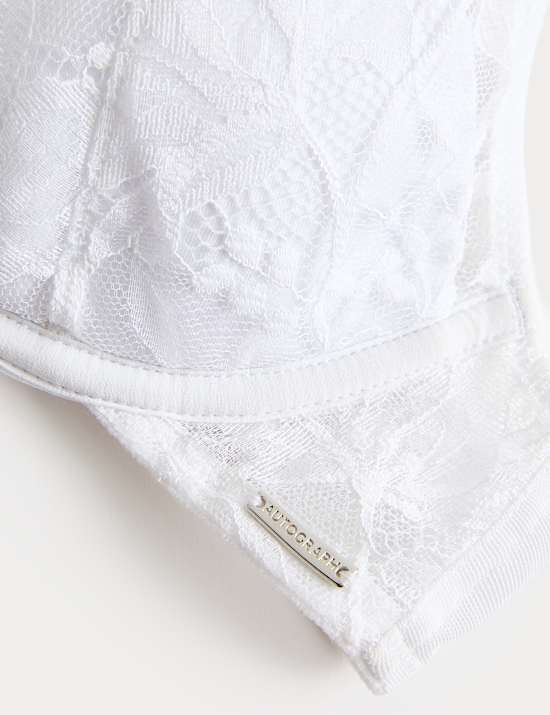 Savannah Lace Wired Plunge Bra A-E