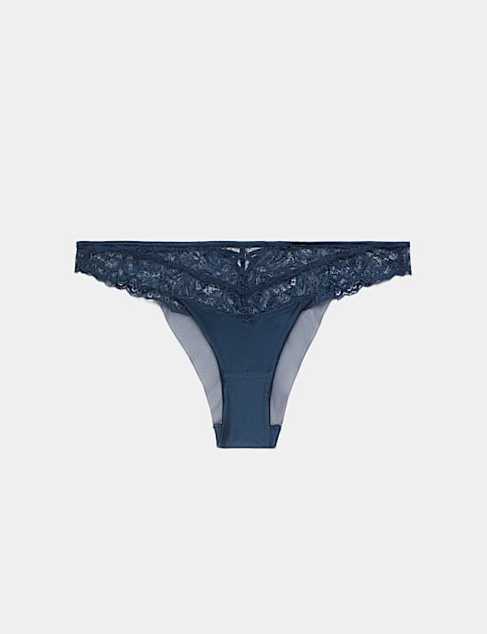 Silk & Lace Brazilian Knickers
