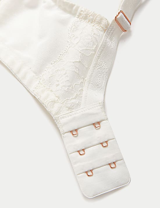 Aster Sparkle Lace Wired Balcony Bra F-H