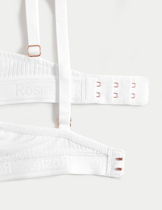 Lace Wired Plunge Bra (A-E)