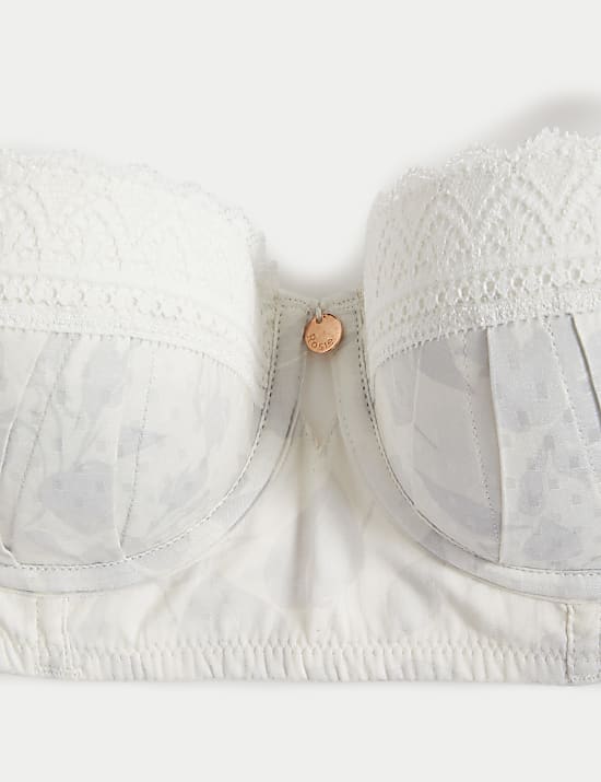 Delphine Wired Balcony Bra With Cotton (A-E)