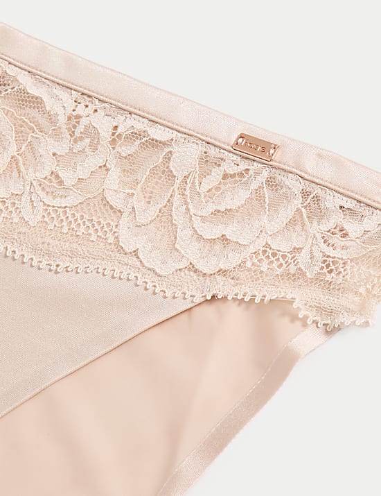 Contour High Waisted High Leg Knickers